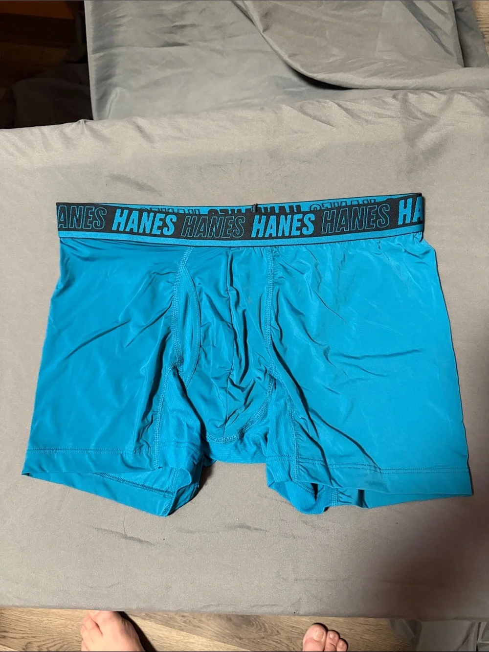 Hanes Men’s Boxer Briefs - Bright Teal